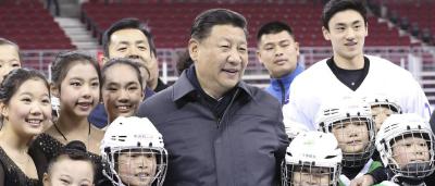 “体育强则中国强，国运兴则体育兴”