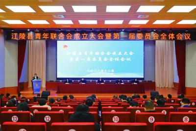 江陵县召开青年联合会成立大会暨第一届委员会全体会议
