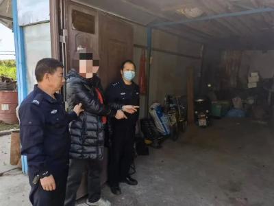 江陵警方7小时破案
