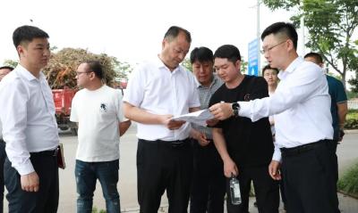 全运宝调研山水项目推进情况