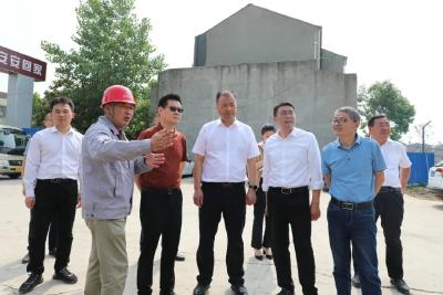 全运宝调研城市防洪排涝及城建重点项目建设情况