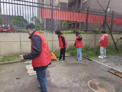 清洁家园从我做起，文明实践共同参与