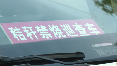 无人机+巡查队 马家寨乡上演秸秆“离田记”