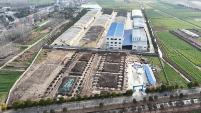 新春走基层丨江陵粮食收储基地项目二期建设跑出“加速度”