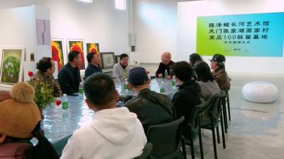 江陵：水墨丹青连乡土 艺术长河入画来