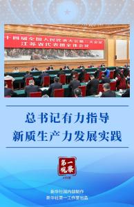 两会第一观察丨总书记有力指导新质生产力发展实践