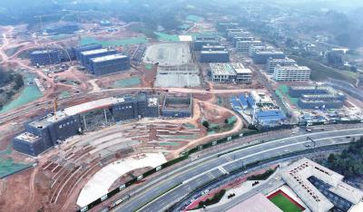 湖北三峡职业技术学院新校区建设有序推进