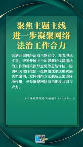 2025年网络法治建设怎么干？六张图带你速览