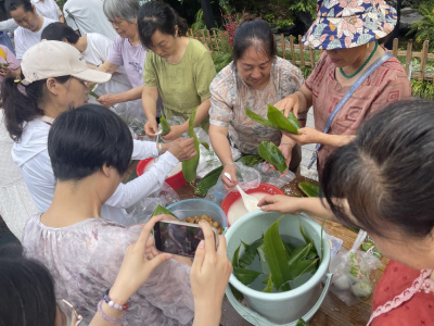 金斗山社区：热情夏日·尽情放“粽” ——端午节活动