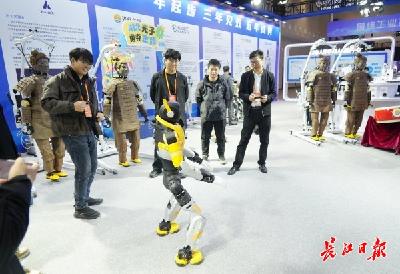 “最具技术含量的一届展会”，各种应用场景扑面而来，武汉人形机器人组团亮绝活