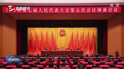 市七届人大五次会议举行预备会议
