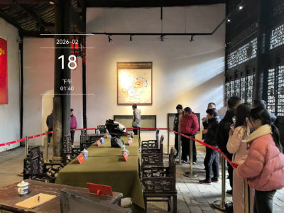 新春打卡红色场馆 大悟红色传承“热辣滚烫”