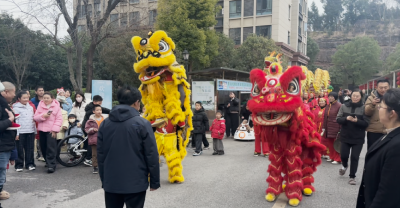 “龙腾狮跃闹元宵，邻里同乐品汤圆”——金斗山社区“元宵节”活动