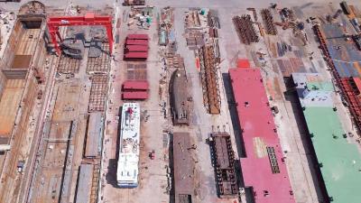 宜都绿色智能船舶产业园再添强劲引擎 海科船舶重工项目建设按下“快进键”