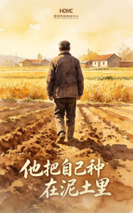 他没走，他化作了洲头那顶天立地的松！