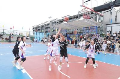 职工篮球联赛拉开帷幕