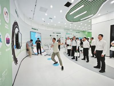 宜昌健康科普馆投用 沉浸式体验科普科技范儿  