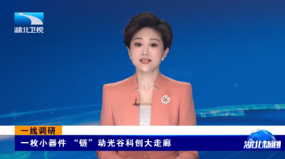 一线调研 | 一枚小器件 “链”动光谷科创大走廊