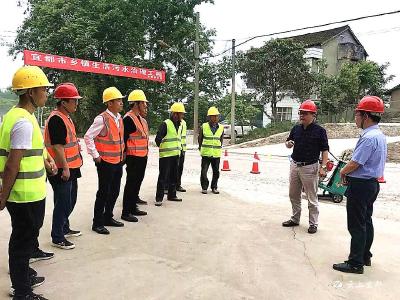 我市打响农村生活污水“治污行动”第一仗