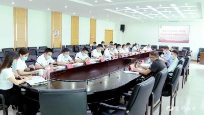 谭建国参加市委办公室机关第一党支部党史学习教育专题组织生活会
