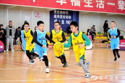 首届决战追梦青少年篮球公开赛举行