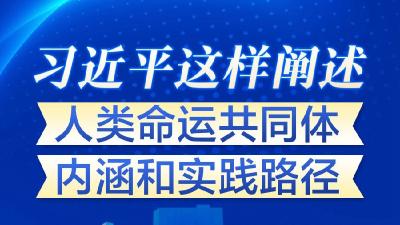 学习进行时丨习近平这样阐述人类命运共同体内涵和实践路径