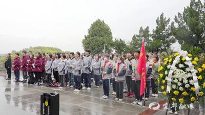 【网络中国节•清明】清明祭英烈主题团日活动举办