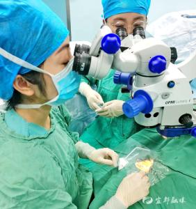 宜都市人民医院完成首例生物羊膜移植术