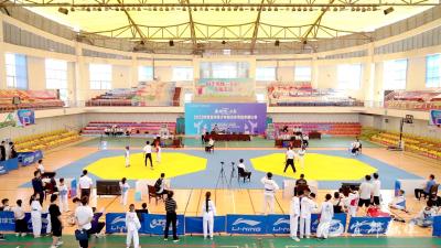 “奔跑吧·少年”2023年宜昌市青少年阳光体育跆拳道比赛在宜都举行