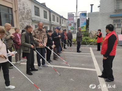 定向行走训练 开启盲人无“碍”生活