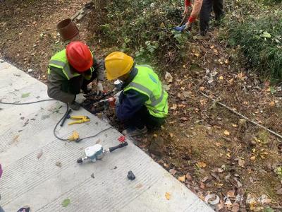 管网延伸，让村民喝上“有冲劲儿”的水