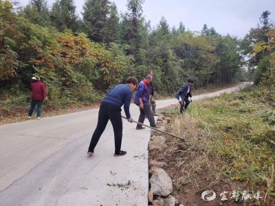 村民齐动手 扮靓净美村庄