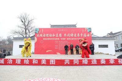 姚家店镇新桥河畔开大席喽！