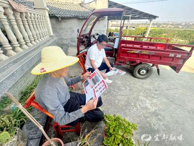 这个“信使”不一般，政策送进农家院