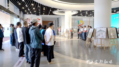 国家农村综合性改革试点试验区主题美术作品展开展