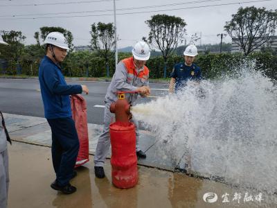 宜都消防对化工企业开展消防安全专项“体检”