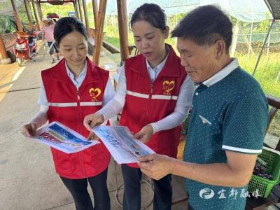 【湖北日报】宜都北收费站志愿者开展防溺水宣传