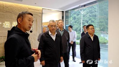水利部农村水利水电司张敦强一行来宜都调研