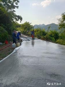 南桥村硬化“幸福路”  畅通乡村振兴“毛细血管”