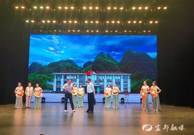 宜都梆鼓音乐小品《清淤》演绎容错减责 亮相廉政展演