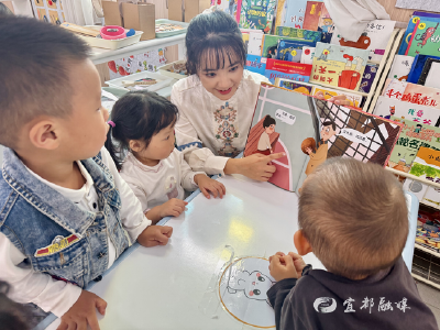 让辛亥精神“住进”童心，杨守敬幼儿园红色启蒙有巧思