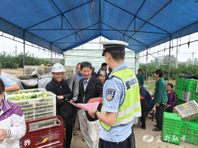 警村携手筑防线，“银发守护”让秋收之路更温暖