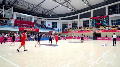 宜都vs汉川：百强县篮球联赛第十轮开赛