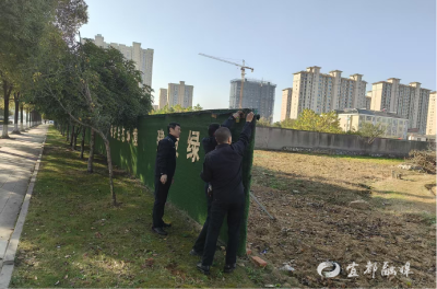 向围挡要空间 为城市焕新颜