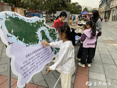 宜都天龙湾国家湿地公园开展湿地保护宣传周宣传活动