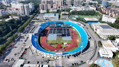 《越LIVE越健康·综艺盛典》演唱会现场准备工作有序进行