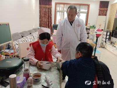 一次入户 多重守护 锦江社区“一站式”银龄关怀