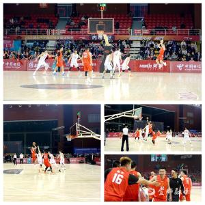 百强县篮球联赛激战正酣 宜都清江湾队客场鏖战天门队