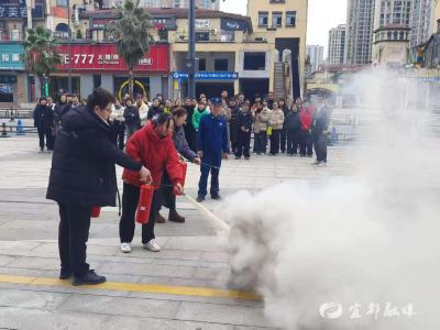 贴近实战，这场演练让80余名商户“心里有底”