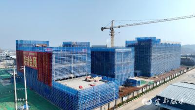 【实干勇争先 奋进开门红】派拉纶（湖北）新材料有限公司项目一期完成主厂房建设